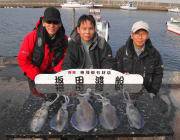 黒島の磯でのアオリイカ釣果！　ヤエンにて