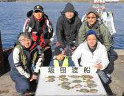 黒島の筏でカワハギをゲット！