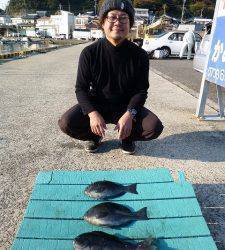 神谷沖一文字でカゴ釣り〜グレにタイにウマヅラ〜