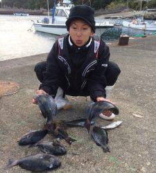 グレは喰い渋め?萩尾の磯でフカセ釣り釣果