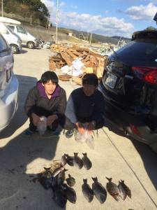 グレは喰い渋め?萩尾の磯でフカセ釣り釣果