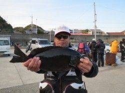 八丈で、41.8cmのナイスサイズのグレGET！