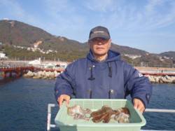 須磨海釣り公園　タコテンヤでマダコ〜400…