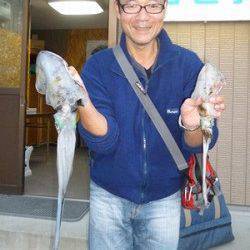 湯浅の磯でヤエン　1.3kgのグッドサイズ