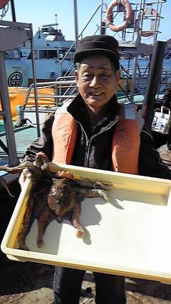 豚油をエサに1.5キロのタコＧＥＴ　〜沖一…