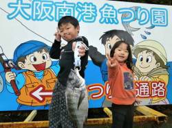 南港海釣り公園　今日もハネ・チヌ・ガシラの…