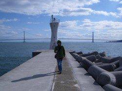 明石港にて日中短時間のメバリング釣行