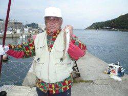 由良成ヶ島水道での投げ釣りで最大２４センチのキス