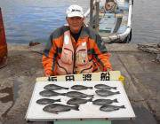 鷹島のカンドリでグレ2ケタ釣果