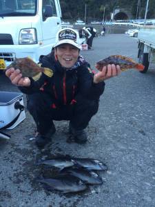 【5日のフカセグレ釣果】昼から良く釣れました♪