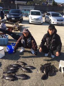 ジンヨモの壁にてグレ39.2cm