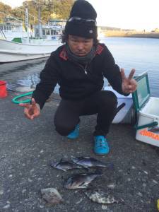 ジンヨモの壁にてグレ39.2cm