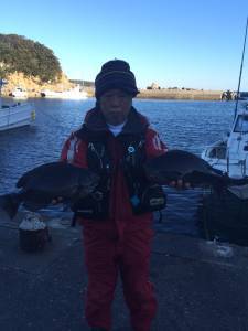 地のカンゴメでグレ～40.4cm15匹！