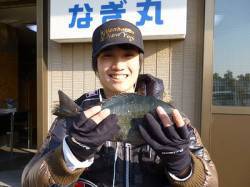 湯浅の磯　フカセでグレ32.5cm