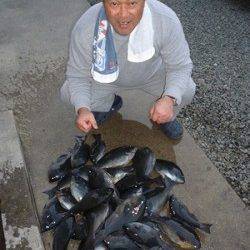 磯グレ好調！ 34cmまでを27匹♪