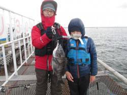 尼崎魚つり公園、午前中にチヌ47cmがあが…