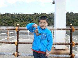 ハネ大漁です！　 大阪南港魚つり園