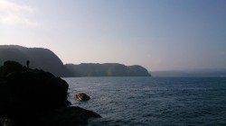 串本大島 樫野で磯フカセ 雨上がりに良型グレがきました