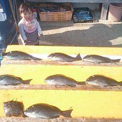 灘のウ島・沖のコーデのグレ釣果