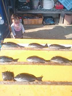 灘のウ島・沖のコーデのグレ釣果