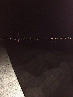 妻鹿灘浜でメバルナイトゲーム