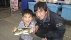 みなべ堺漁港はお子様ニッコニコ☆サビキ釣り…