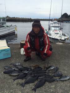 ハシゴ島・アシカなどグレ全体的に好釣(#^…
