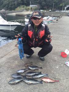 ハシゴ島・アシカなどグレ全体的に好釣(#^.^#)