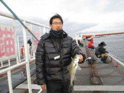 尼崎市魚つり公園　ハネ・セイゴ・チヌの釣果