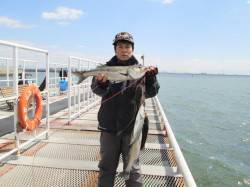 尼崎市魚つり公園　ハネ・セイゴ・チヌの釣果…