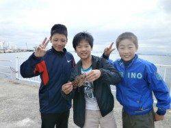 大阪南港魚つり園　ガシラ5匹で少し寂しい釣果でした