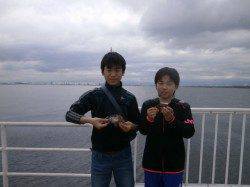 大阪南港魚つり園　ガシラ5匹で少し寂しい釣果でした