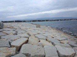 貝塚人工島ブラクリ+ワームで穴釣り〜タケノコメバルの釣果