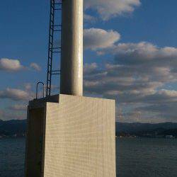 白灯台にて今年はじめてのキス ＼(^o^)／