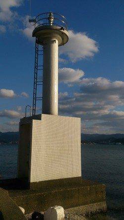 白灯台にて今年はじめてのキス ＼(^o^)／