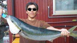 煙樹ヶ浜、早朝狙いショアジギングで青物！