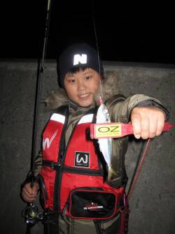 南紀方面でアジング、お子様も簡単にゲット！…