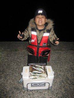 南紀方面でアジング、お子様も簡単にゲット！