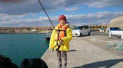 田辺芳養堤防サビキアジでファミリーフィッシング