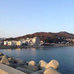 塩屋海岸の投げ釣り状況