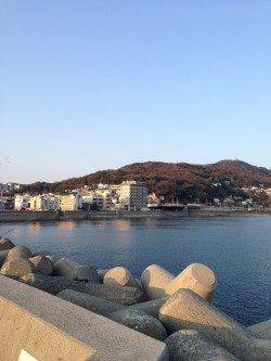 塩屋海岸の投げ釣り状況