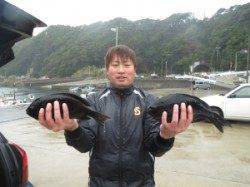 串本の磯　フカセでグレの釣果出てます