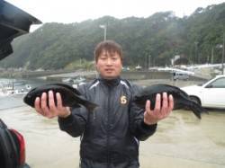 串本の磯　フカセでグレの釣果出てます