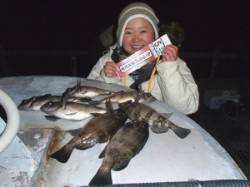 とっとパーク小島で半夜メバル、まだまだシー…