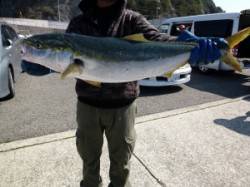 神谷沖一文字内で立派なブリ！ジギング釣果