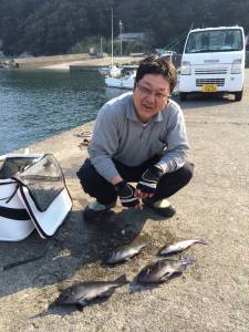 グレの喰い渋め？赤島の壁他のフカセ釣果