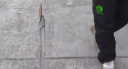 芳養堤防　青物狙いのジグにタチウオ