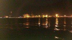 舞洲でタケノコメバル、胴突きで壁際を探り歩いてゲット