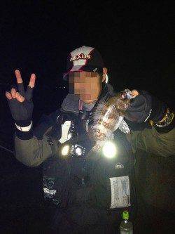 須磨でメバリング、沖の表層でバイトが集中しメバル連発