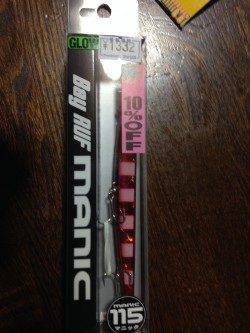 貝塚周辺のバチ抜けシーバス釣果